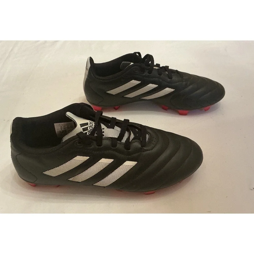 Adidas Goletto‎ VIII FG GX7793 Mens Black White Soccer Football Cleats Size 6.5